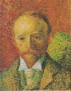 Vincent Van Gogh Portrait of the Art-trader Alexander Reid oil on canvas